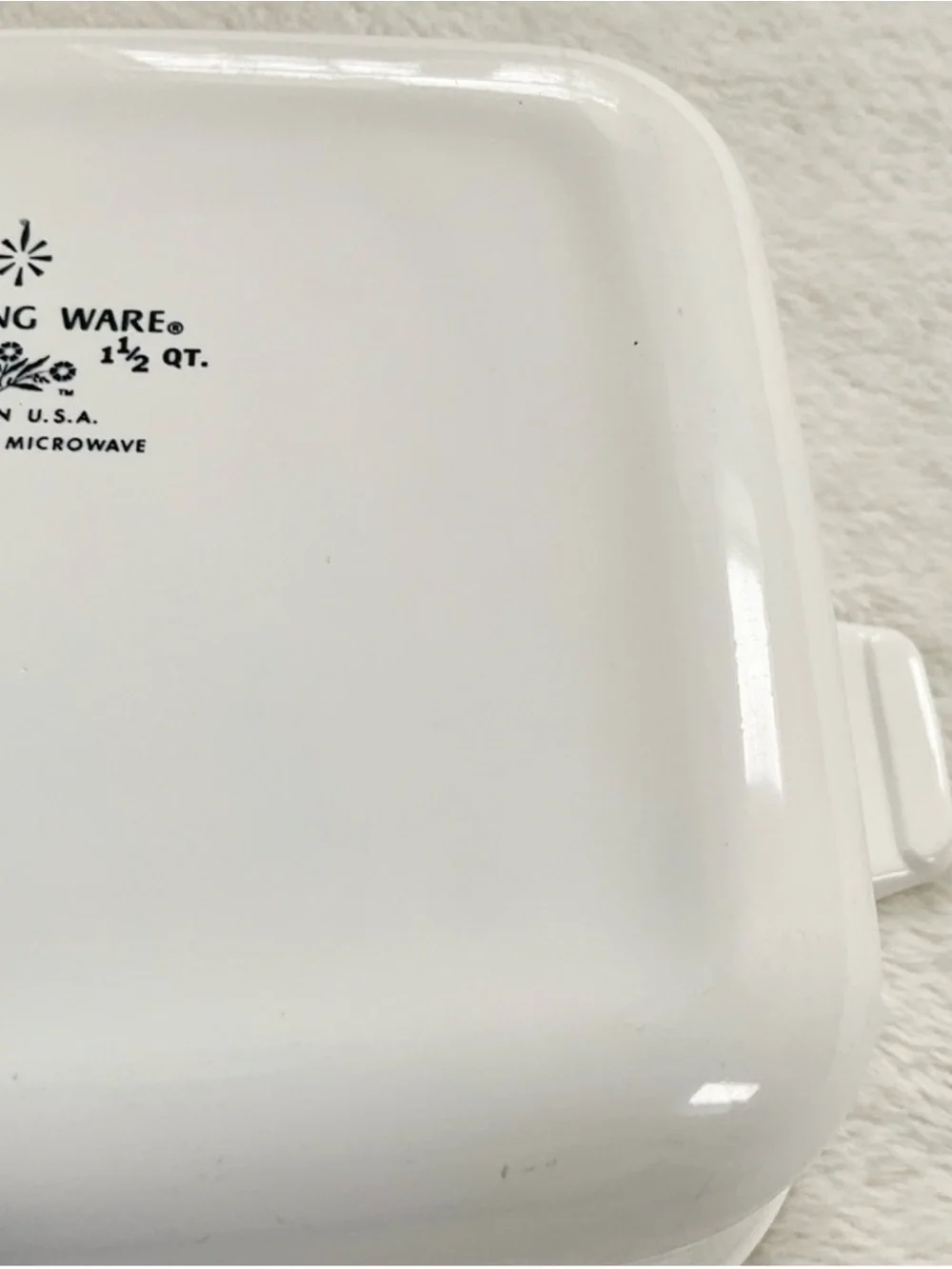 CorningWare Blue Cornflower P-4-B 1.5 Qt Casserole Dish No Lid USA